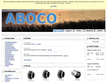 Tablet Screenshot of aboco.se